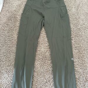 lululemon athletica Olive Green Leggings